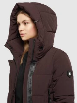 Khujo Tussenmantels Tussenmantel Namita Dames Wijnrood -Khujo a4b9b6ddb9f59294f7c6fa789b2a1b54