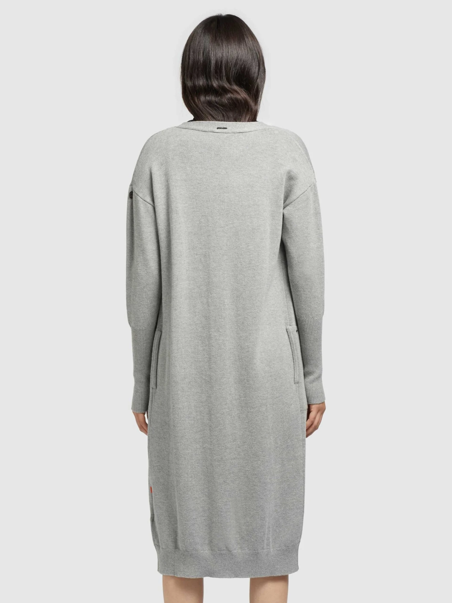 Khujo Vesten Gebreid Vest Elina Dames Grijs 5 Khujo Vesten Gebreid Vest Elina Dames Grijs - Afbeelding 4