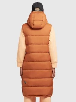Khujo Bodywarmers Bodywarmer Magneta Dames Oranje -Khujo a9de53707c34ac60104fc92827140b3e