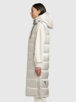 Khujo Bodywarmers Bodywarmer Tourin Dames Parelwit -Khujo aba1f256bf0d1995b6f6d38b4474aeab