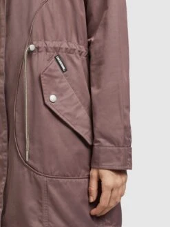 Khujo Parkas Tussenparka ONDA2 Dames Bruin -Khujo abbadd2f78325569e1de0f3f241e2c55