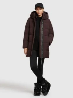 Khujo Korte Mantels Wintermantel Wente Dames Braam -Khujo aded930c6b19694f4199bdefe6b21b39