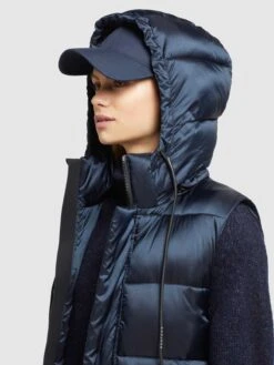 Khujo Bodywarmers Bodywarmer Tourin Dames Navy -Khujo ae7e64c7fbe4d53561c288f409923d8d