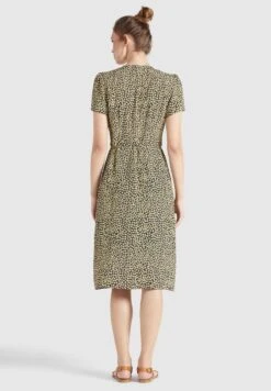 Khujo Blousejurken Blousejurk Porgy Dames Pasteelgeel / Zwart -Khujo aec4ea7eb9dbda9e28368dd4a8fb39c1