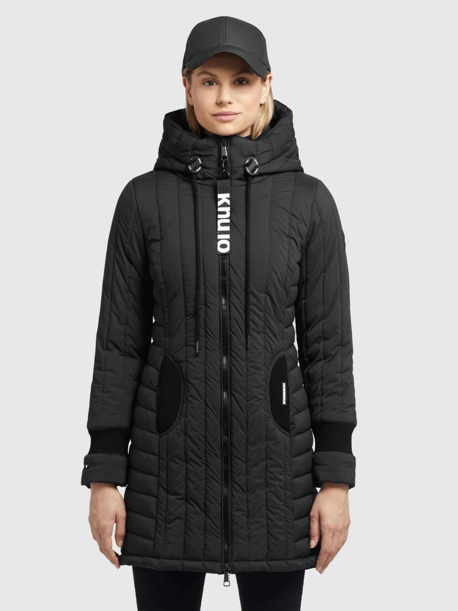 Khujo Winterjassen Winterjas Jerry Dames Zwart 4 Khujo Winterjassen Winterjas Jerry Dames Zwart - Afbeelding 2