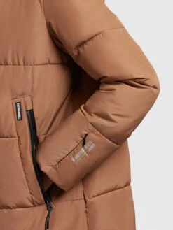 Khujo Wintermantels Wintermantel Soulani Dames Oker -Khujo afcd4c64b4a34ab56c84035c21d305ed