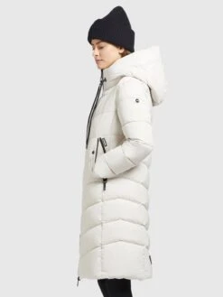 Khujo Tussenmantels Tussenmantel Klayd Dames Offwhite -Khujo b0b0730bd2a14b655de7cb2d9d2bba2e