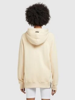 Khujo Hoodies Sweatshirt Odette Dames Lichtgeel -Khujo b1f95637c62f2c0356e7a789ead13c03