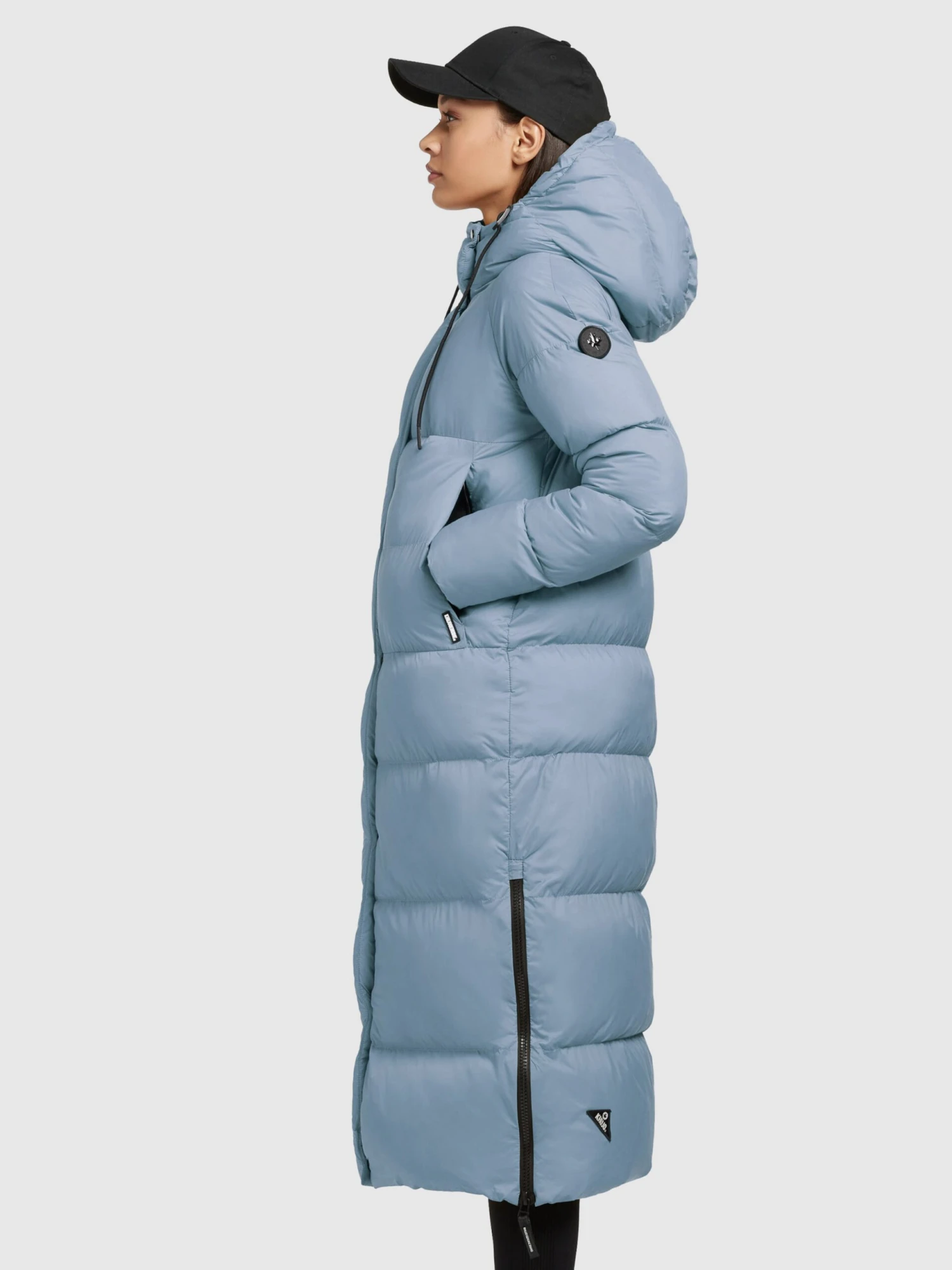 Khujo Wintermantels Wintermantel Dames Lichtblauw 7 Khujo Wintermantels Wintermantel Dames Lichtblauw - Afbeelding 5