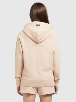 Khujo Hoodies Sweatshirt Odette Dames Oranje / Abrikoos -Khujo b8619c0452a358400c32d004828d1313