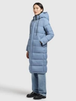 Khujo Wintermantels Wintermantel Julina Dames Lichtblauw 12 Khujo Wintermantels Wintermantel Julina Dames Lichtblauw -Khujo b87132c8438006167888792e50275165