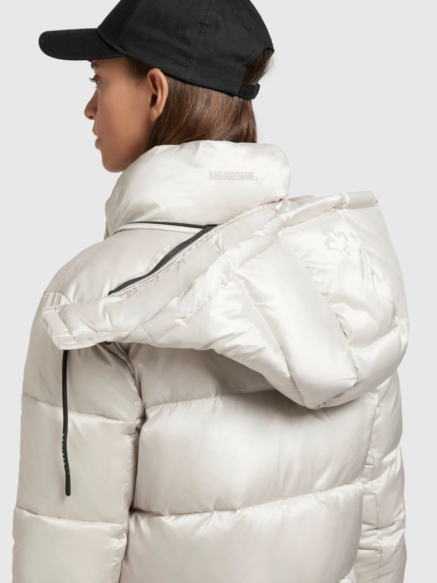 Khujo Winterjassen Winterjas Evona Dames Parelwit 10 Khujo Winterjassen Winterjas Evona Dames Parelwit - Afbeelding 8