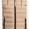 Khujo Bodywarmers Bodywarmer Becca Dames Sand -Khujo b951ed5f16f5848ff01a429b06b4511f