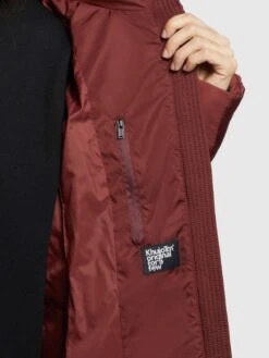 Khujo Wintermantels Wintermantel HAZELLE Dames Roestrood -Khujo b9faf7624f25a8febfa313cf2eacedb1