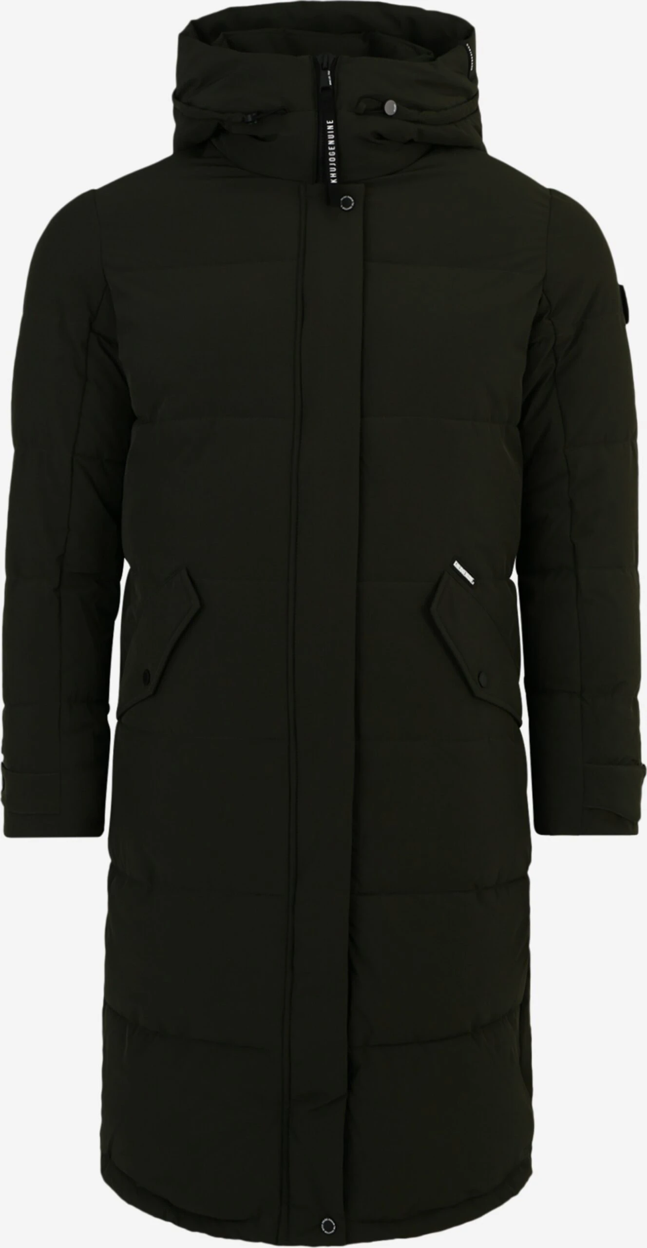 Khujo Wintermantels Wintermantel Dakota Dames Donkergroen 3 Khujo Wintermantels Wintermantel Dakota Dames Donkergroen