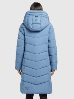 Khujo Wintermantels Wintermantel Ayleena Dames Lichtblauw -Khujo bdcccccc5accffe17bae58b5959374f2