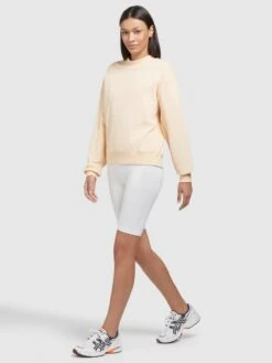 Khujo Sweatshirts Sweatshirt Esperanza Dames Lichtgeel -Khujo bfc7bae75a07213df2c19f4199cb3af6