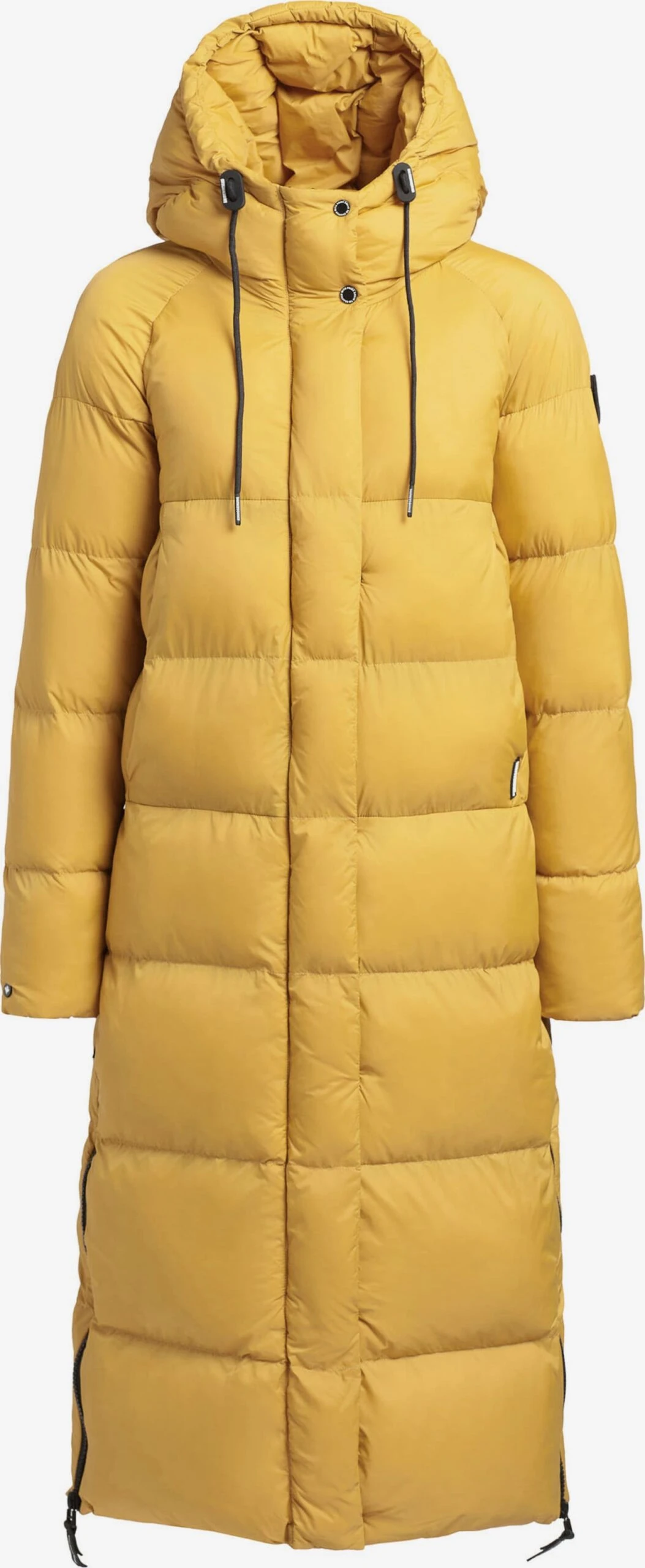 Khujo Wintermantels Wintermantel Dames Goudgeel 3 Khujo Wintermantels Wintermantel Dames Goudgeel