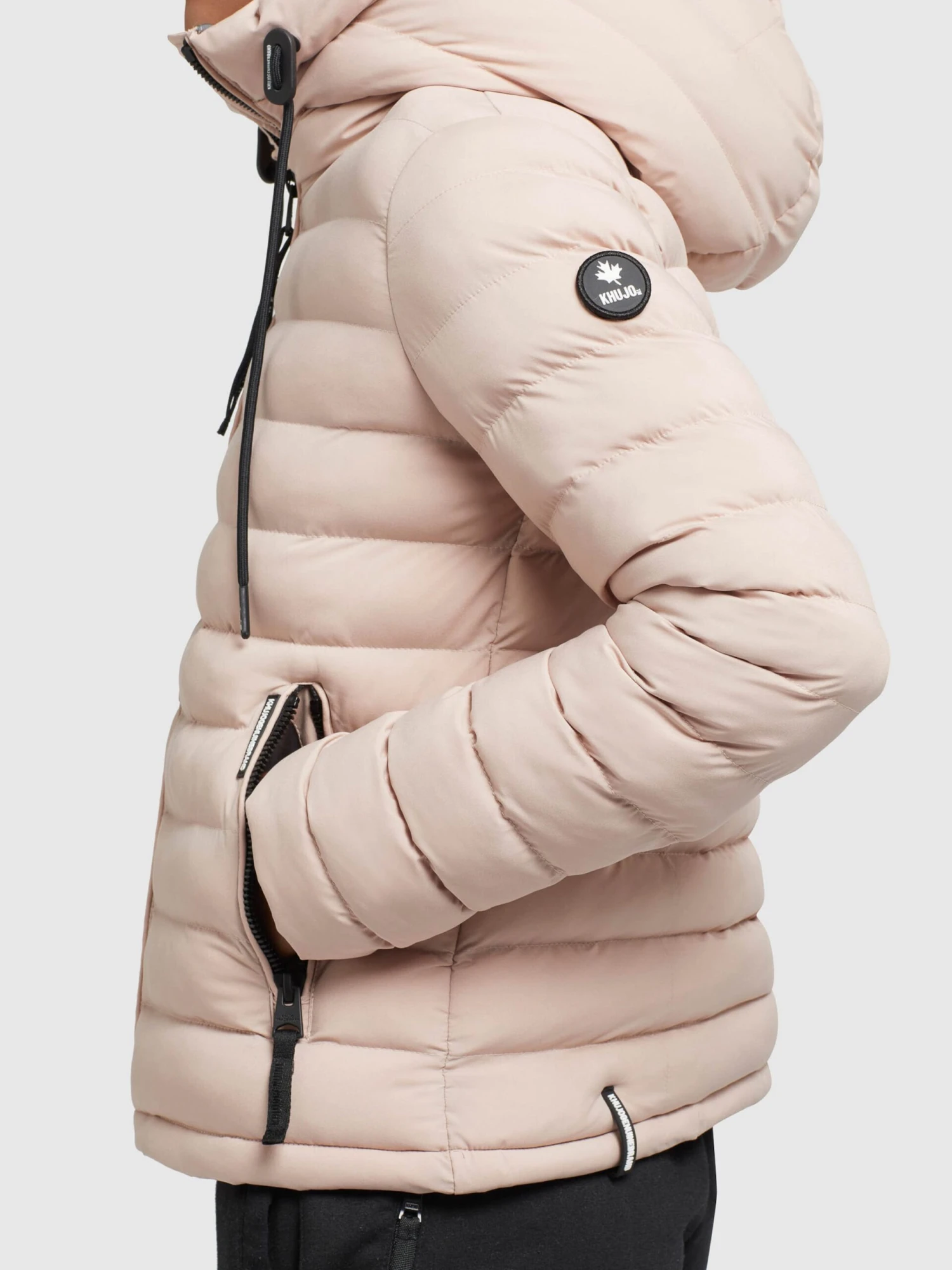 Khujo Tussenjassen Tussenjas Lovina Dames Poederroze 10 Khujo Tussenjassen Tussenjas Lovina Dames Poederroze - Afbeelding 8