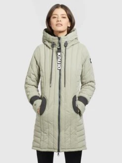 Khujo Tussenmantels Tussenmantel Jerry Dames Mintgroen -Khujo cf44668d11fb719c6b3065a032d12ef9