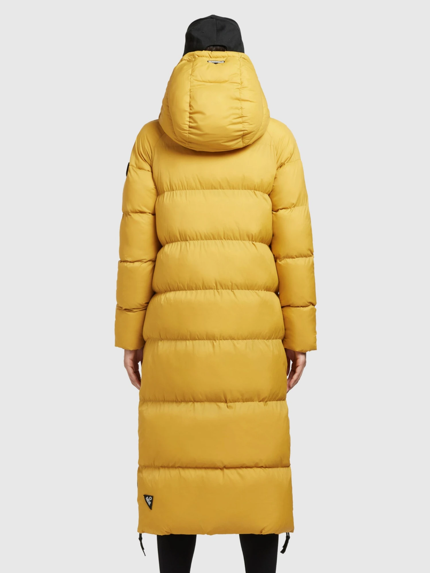 Khujo Wintermantels Wintermantel Dames Goudgeel 6 Khujo Wintermantels Wintermantel Dames Goudgeel - Afbeelding 4