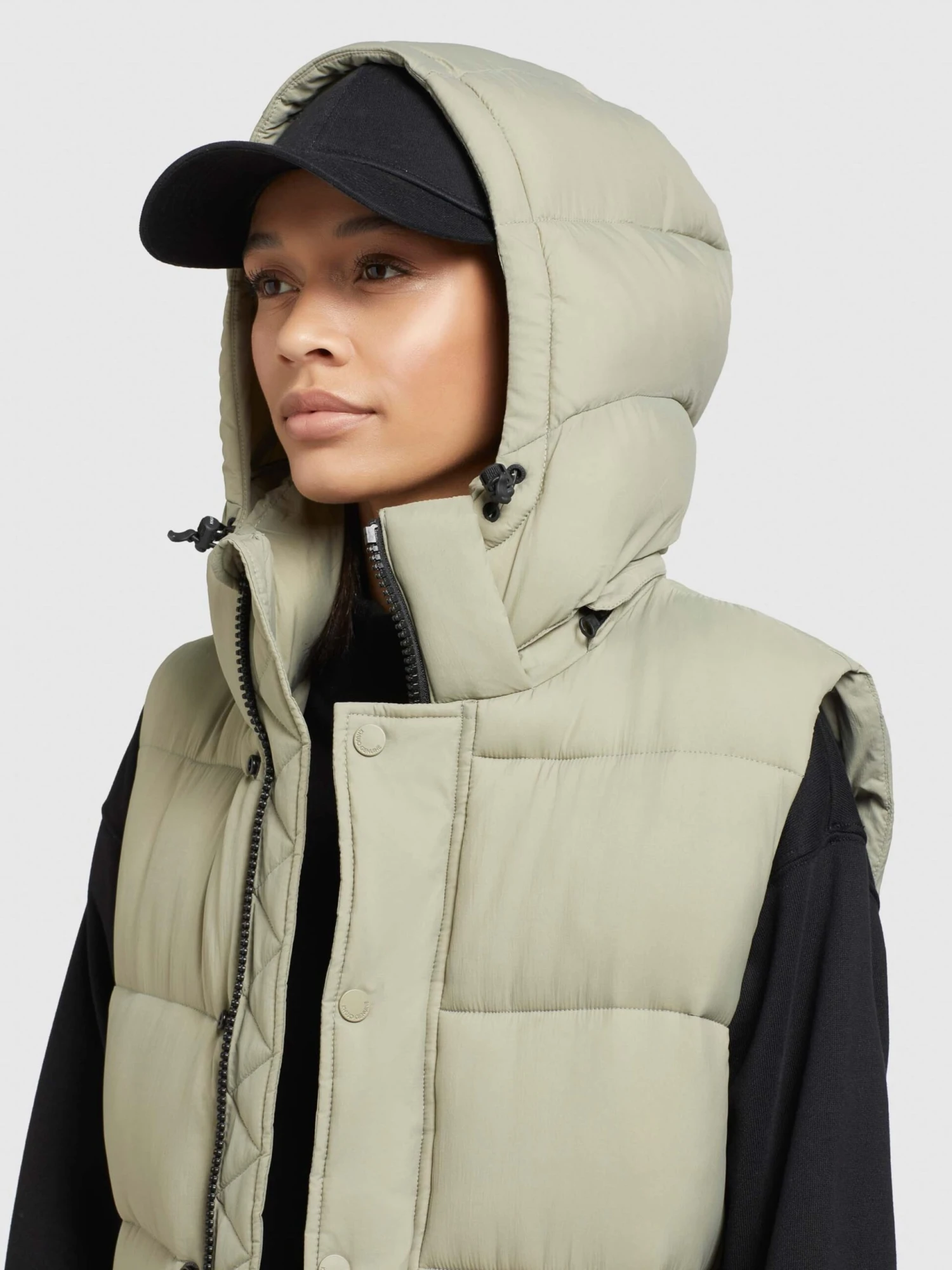 Khujo Bodywarmers Bodywarmer Magneta Dames Pastelgroen 9 Khujo Bodywarmers Bodywarmer Magneta Dames Pastelgroen - Afbeelding 7