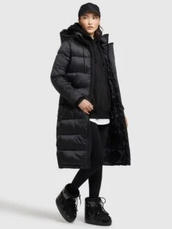 Khujo Wintermantels Wintermantel Julina Dames Zwart 14 Khujo Wintermantels Wintermantel Julina Dames Zwart -Khujo d221a7c93dfb45511367ed8336209c6d