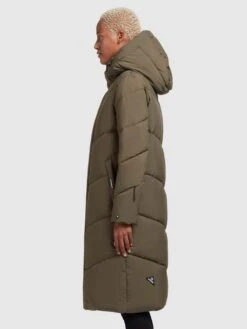 Khujo Wintermantels Wintermantel Torino2 Dames Kaki 14 Khujo Wintermantels Wintermantel Torino2 Dames Kaki -Khujo d45e30839b02bf29f0fc010899562479