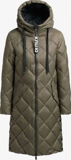 Khujo Wintermantels Wintermantel LENNJA Dames Kaki