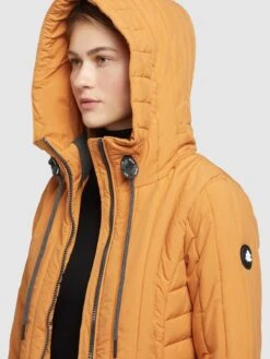 Khujo Winterjassen Winterjas Tweety Dames Geel -Khujo d50344bb7821c88e1f1be092aebf7c36