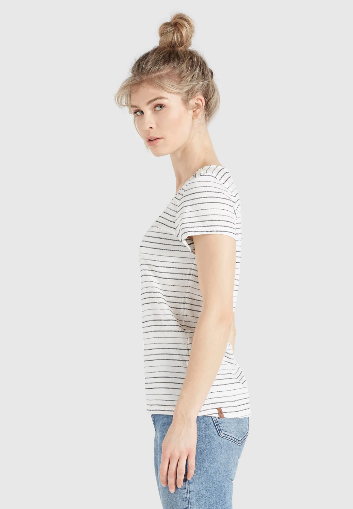 Khujo T-shirts Shirt Rafaela Dames Wit 6 Khujo T-shirts Shirt Rafaela Dames Wit - Afbeelding 4