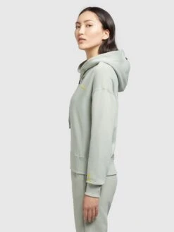 Khujo Longsleeves Shirt Dalia Dames Mintgroen -Khujo d90a94574f832b5b3287ac2fc9d3687e