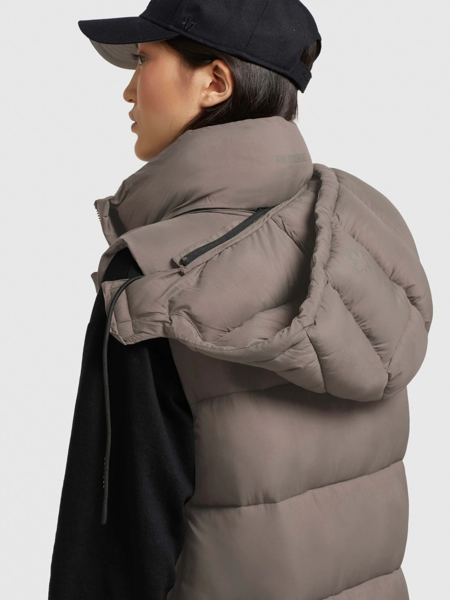 Khujo Bodywarmers Bodywarmer Tourin Dames Bruin 10 Khujo Bodywarmers Bodywarmer Tourin Dames Bruin - Afbeelding 8