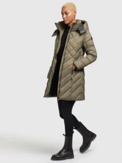 Khujo Tussenmantels Tussenmantel Aneth Dames Kaki 15 Khujo Tussenmantels Tussenmantel Aneth Dames Kaki -Khujo dc23bc1f98ea2564ce9231916b785475