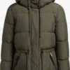 Khujo Winterjassen Winterjas Leviani Dames Donkergroen -Khujo ddc832a1cb1f1fc73b97c6a984410929