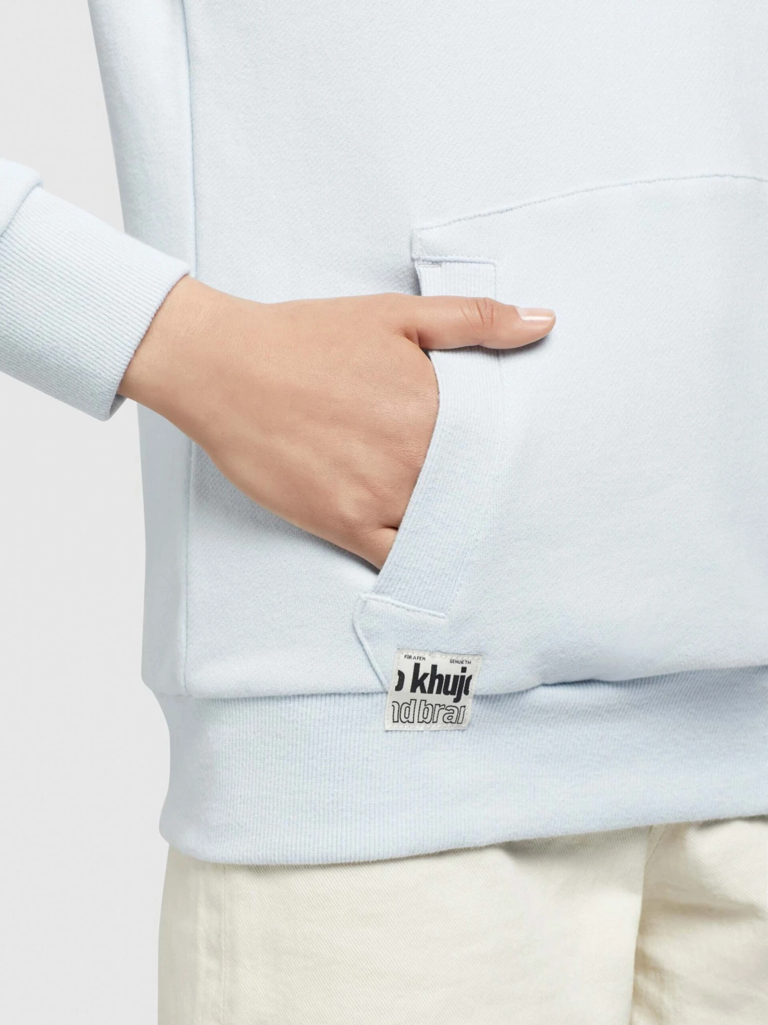 Khujo Hoodies Sweatshirt Rhabea Dames Lichtblauw 10 Khujo Hoodies Sweatshirt Rhabea Dames Lichtblauw - Afbeelding 8