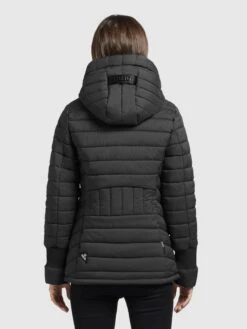 Khujo Winterjassen Winterjas Patt Dames Zwart -Khujo e21bdb111425b79ed91d4127ebebd397