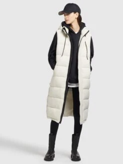 Khujo Bodywarmers Bodywarmer Tourin Dames Offwhite -Khujo e3056c8f3c17f9c14ac806024452a373