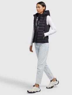 Khujo Bodywarmers Bodywarmer Fabia Matt Dames Zwart 12 Khujo Bodywarmers Bodywarmer Fabia Matt Dames Zwart -Khujo e4cf9162bb40ae365fc71ca85a0ce286