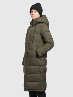 Khujo Wintermantels Wintermantel Julina Dames Kaki 14 Khujo Wintermantels Wintermantel Julina Dames Kaki -Khujo e61a770c8240f6d6ae0f734734e5b76a
