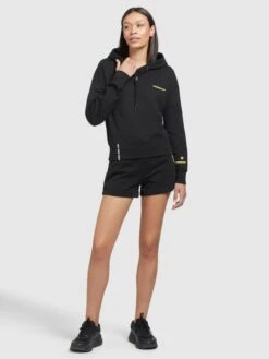 Khujo Longsleeves Shirt Dalia Dames Zwart -Khujo e92b02075a831a4377e940c8ea62197c