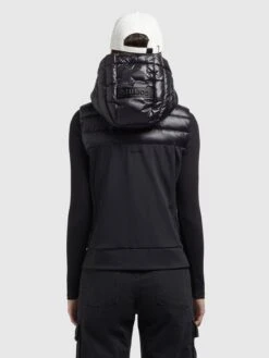 Khujo Bodywarmers Bodywarmer Fabia Dames Zwart -Khujo eaf7d37629d905c71302487ba1a97084