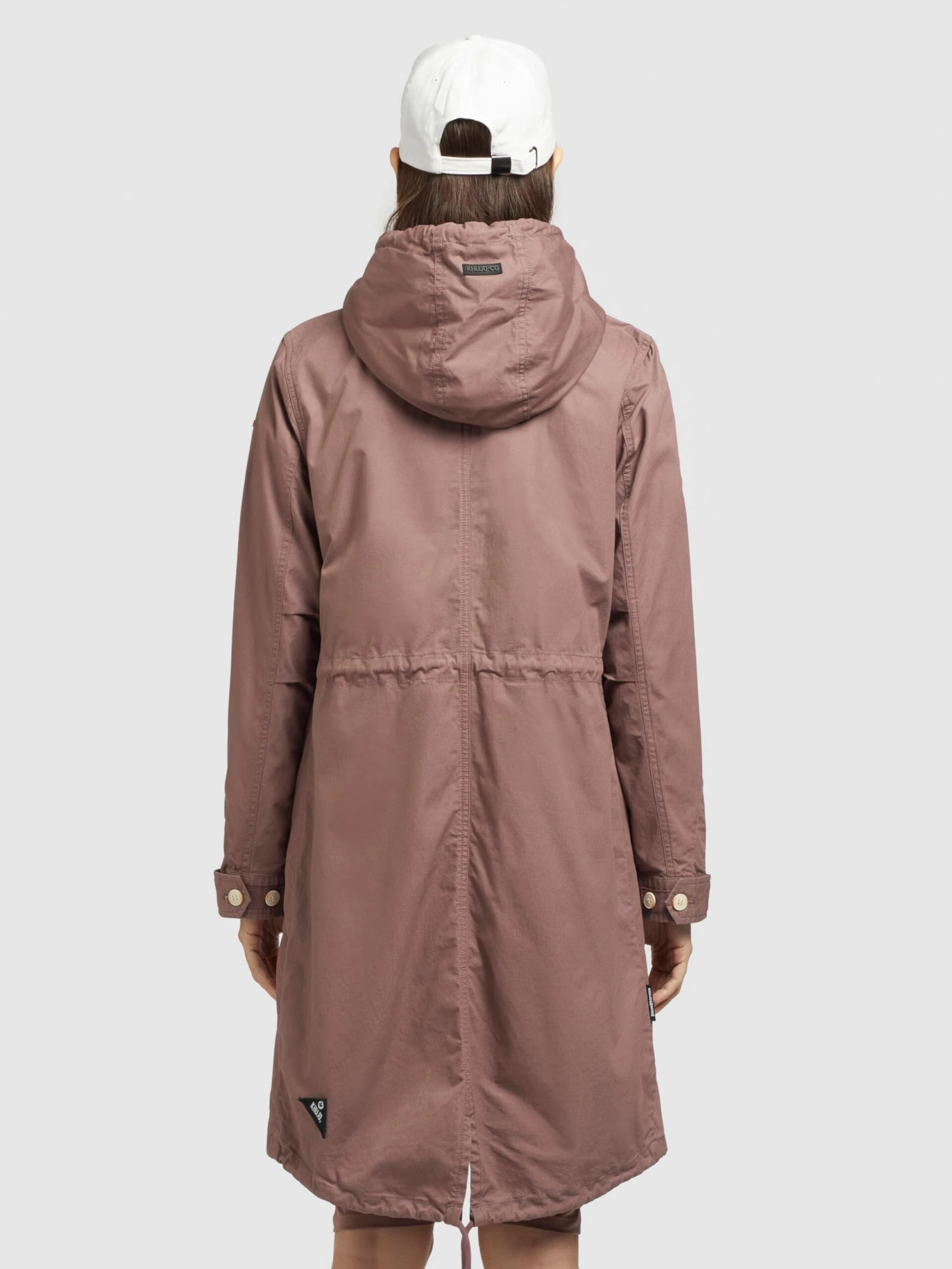 Khujo Parkas Tussenparka NANDA3 Dames Mauve 6 Khujo Parkas Tussenparka NANDA3 Dames Mauve - Afbeelding 4
