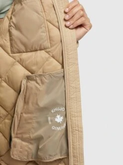 Khujo Tussenmantels Tussenmantel Mary Dames Beige -Khujo ed9d99d6bd7a5fc96ef9390285ab4116