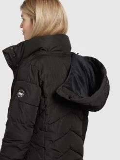 Khujo Wintermantels Wintermantel Delinas Dames Zwart -Khujo ee03831970f89c7eb0782d5096101e1d