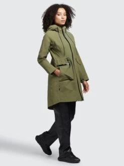 Khujo Parkas Tussenparka Dames Olijfgroen -Khujo efbb40386e1f1940f67be3e79b73155b