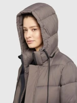 Khujo Wintermantels Wintermantel Julina Dames Sepia -Khujo efccd96e83cc1fef1f0a9f1522f3a090