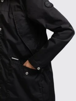 Khujo Parkas Tussenparka Aira 3 Dames Zwart -Khujo f004cc2f514a9e747803fba1d9261cc7
