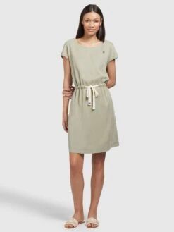 Khujo Zomerjurken Zomerjurk HEDIYE Dames Olijfgroen 11 Khujo Zomerjurken Zomerjurk HEDIYE Dames Olijfgroen -Khujo f05f8a471025462bf9879990c2507c25