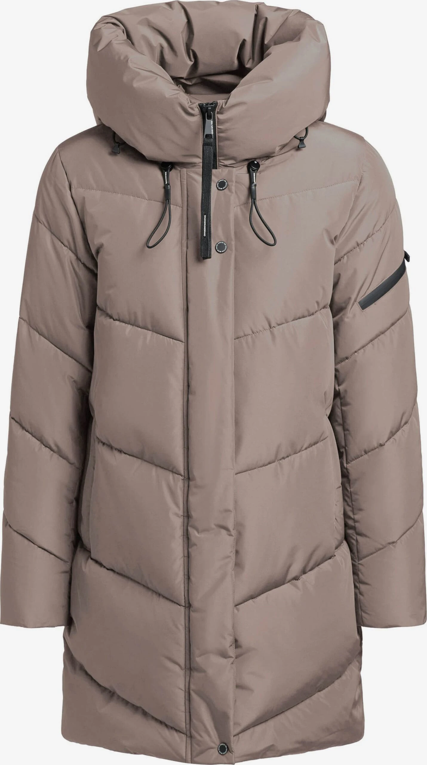 Khujo Winterjassen Winterjas Jordis 4 Dames Taupe 3 Khujo Winterjassen Winterjas Jordis 4 Dames Taupe